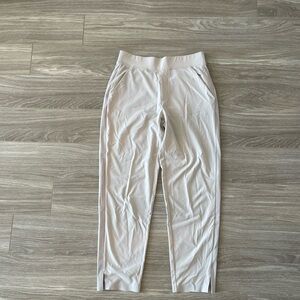 Cream Athleta Brooklyn Ankle Pant
